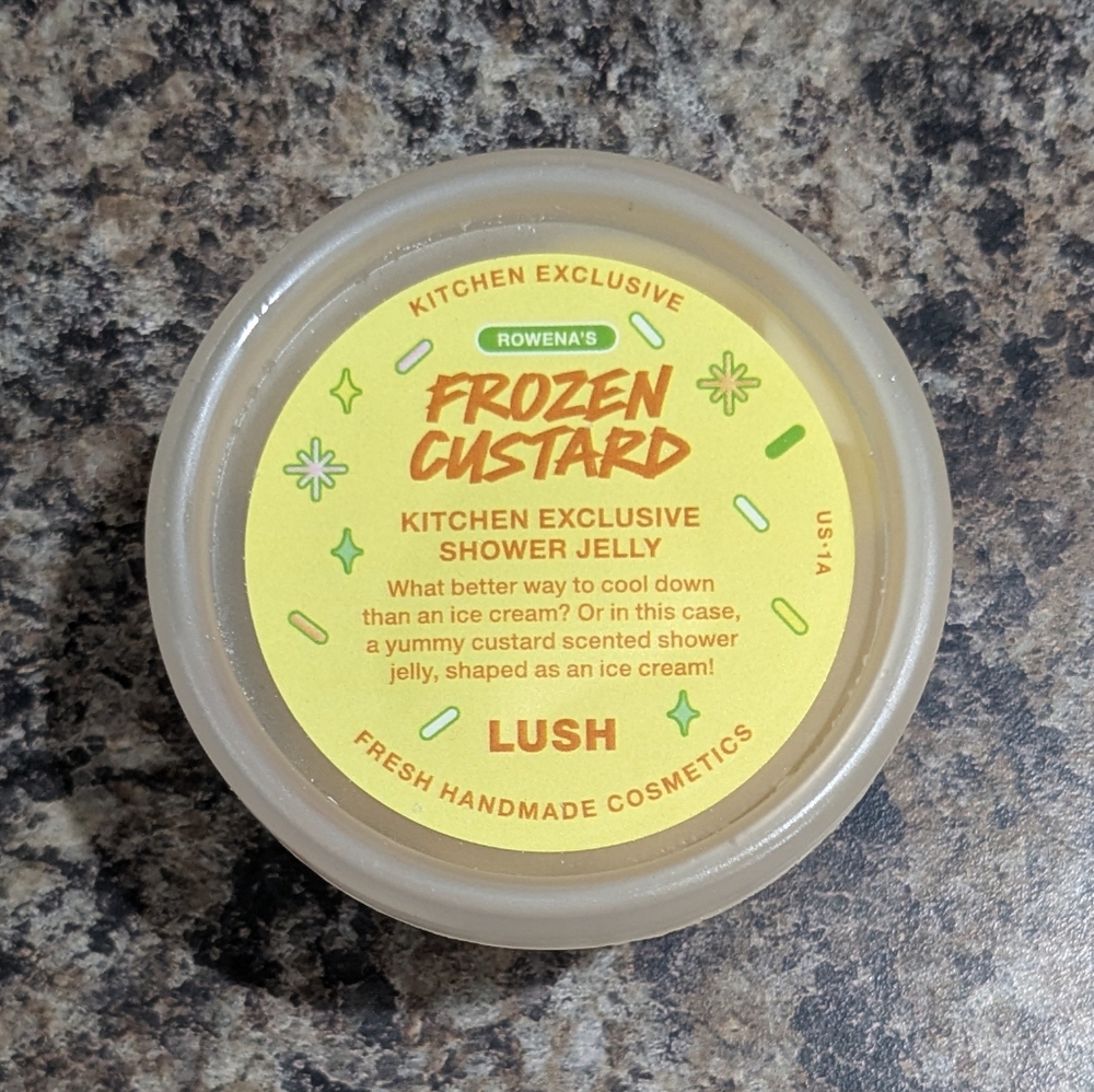 Lush Frozen Custard Kitchen Exclusive Shower Jelly